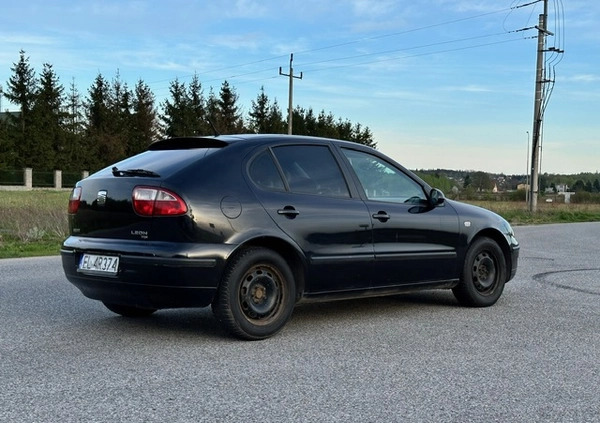 Seat Leon cena 6000 przebieg: 240000, rok produkcji 2003 z Zgierz małe 154